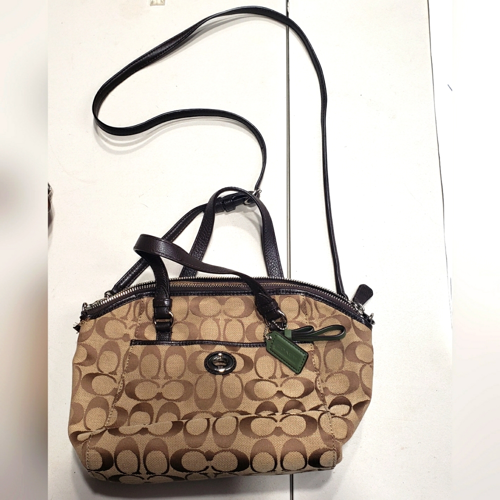 Coach cross body purse